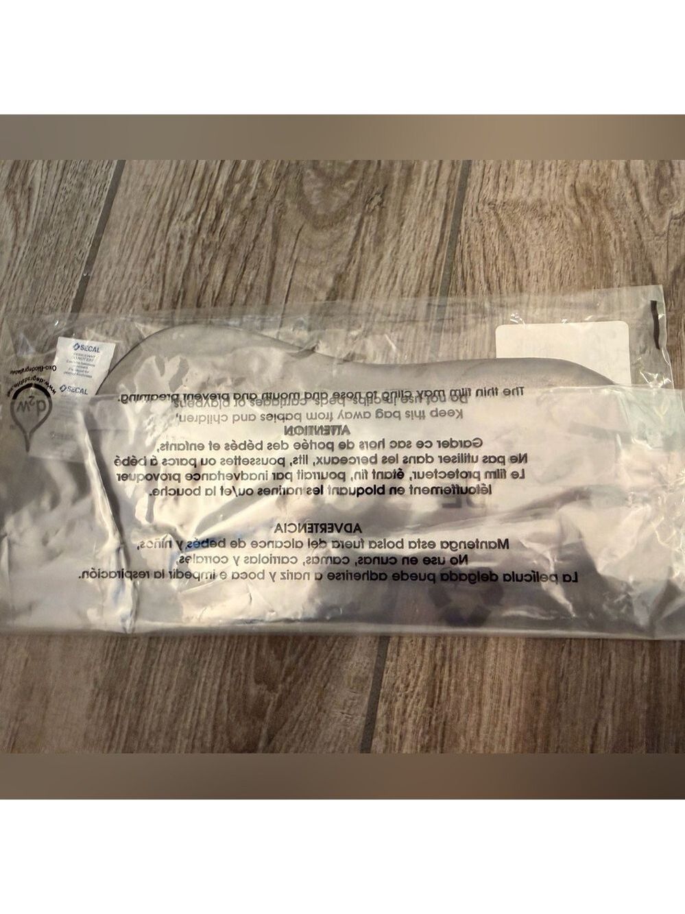 Jenni Kayne NWT Alpaca Eye Mask Light Grey In Original Packaging - Picture 4 of 5